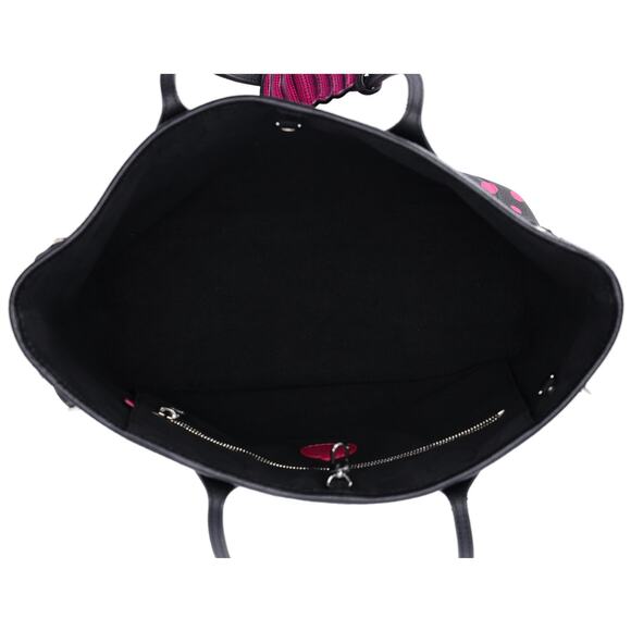 Louis Vuitton x Yayoi Kusama Infinity Dots Neverfull MM Black Empreinte Pink - Picture 6 of 8